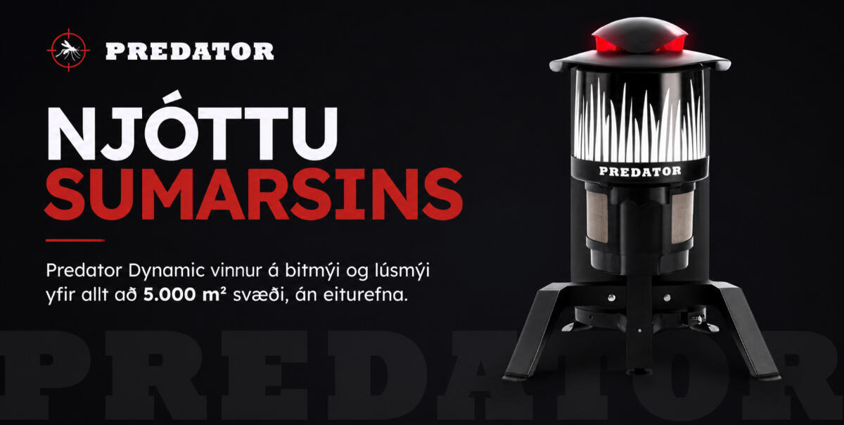 Predator Dynamic ein öflugasta FLUGUGILDRAN | FÝLUGILDRAN gegn öllu ...